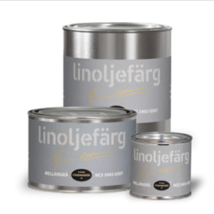 Linoliemaling Mellangrå